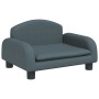 Sofá para niños de tela gris oscuro 50x40x30 cm von vidaXL, Baby- und Kleinkindmöbel - Ref: Foro24-3196370, Preis: 61,71 €, R...