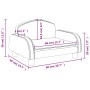 Kindersofa aus hellgrauem Stoff 50x40x30 cm von vidaXL, Baby- und Kleinkindmöbel - Ref: Foro24-3196369, Preis: 60,38 €, Rabat...
