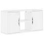 Muebles de TV 5 uds. con almacenaje "ODDA" blanco madera pino en Muebles TV | Comprar online en Foro24