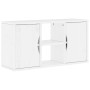 Muebles de TV 4 uds. con almacenaje "ODDA" blanco madera pino en Muebles TV | Comprar online en Foro24