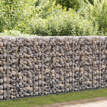 Cesta de muro de gaviones acero galvanizado 150x50x100 cm