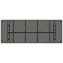 Conjunto de Comedor de Jardín 9 pcs Negro Poliratán