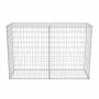 Cesta de muro de gaviones acero galvanizado 150x50x100 cm