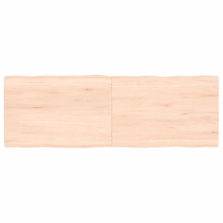 Solid wood table top natural edge 120x40x(2-4) cm by vidaXL, Table tops - Ref: Foro24-363890, Price: 43,74 €, Discount: %