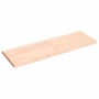 Solid wood table top natural edge 120x40x(2-4) cm by vidaXL, Table tops - Ref: Foro24-363890, Price: 43,74 €, Discount: %