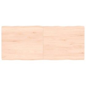 Tablero de mesa madera maciza borde natural 120x50x(2-4) cm de vidaXL, Tableros para mesas - Ref: Foro24-363892, Precio: 36,9...