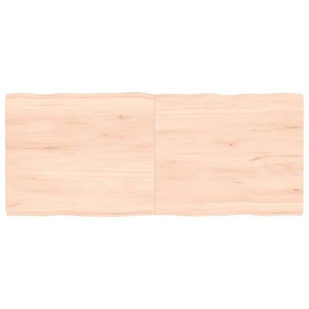 Solid wood table top natural edge 120x50x(2-4) cm by vidaXL, Table tops - Ref: Foro24-363892, Price: 36,91 €, Discount: %