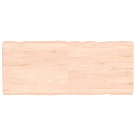 Solid wood table top with natural edge 120x50x(2-6) cm by vidaXL, Table tops - Ref: Foro24-363893, Price: 42,37 €, Discount: %