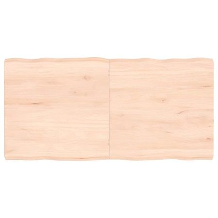 Solid wood table top natural edge 120x60x(2-6) cm by vidaXL, Table tops - Ref: Foro24-363895, Price: 49,21 €, Discount: %