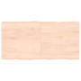 Solid wood table top natural edge 120x60x(2-6) cm by vidaXL, Table tops - Ref: Foro24-363895, Price: 49,21 €, Discount: %