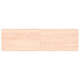 Tablero de mesa madera maciza borde natural 140x40x(2-4) cm von vidaXL, Tischplatten - Ref: Foro24-363896, Preis: 49,21 €, Ra...