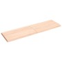 Tablero de mesa madera maciza borde natural 140x40x(2-4) cm by vidaXL, Table tops - Ref: Foro24-363896, Price: 49,21 €, Disco...
