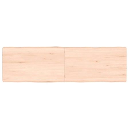 Solid wood table top natural edge 140x40x(2-6) cm by vidaXL, Table tops - Ref: Foro24-363897, Price: 42,37 €, Discount: %