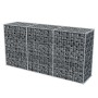 Cesta de muro de gaviones acero galvanizado 200x50x100 cm