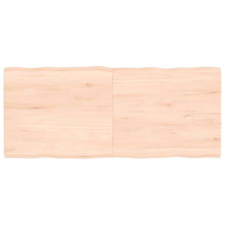 Massivholz Tischplatte mit natürlichem Rand 140x60x(2-4) cm von vidaXL, Tischplatten - Ref: Foro24-363900, Preis: 47,84 €, Ra...