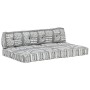 Gray patchwork fabric pallet sofa cushion by vidaXL, Cushions for chairs and sofas - Ref: Foro24-287718, Price: 143,32 €, Dis...