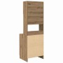 Gabinete de cocina con estante Roble artisan 60 x 50 x 180 cm