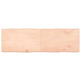 Tablero de mesa madera maciza borde natural 160x50x(2-6) cm by vidaXL, Table tops - Ref: Foro24-363905, Price: 54,68 €, Disco...