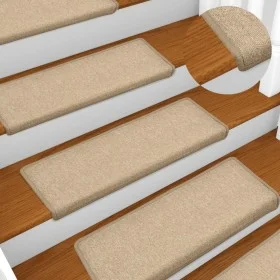 Treppenstufenmatten 15 Stück Taupe 65x21x4 cm von vidaXL, Treppenmatten - Ref: Foro24-134573, Preis: 76,97 €, Rabatt: %