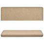 Treppenstufenmatten 15 Stück Taupe 65x21x4 cm von vidaXL, Treppenmatten - Ref: Foro24-134573, Preis: 78,87 €, Rabatt: %