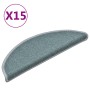 Treppenstufenmatten 15 Stück blau 56x17x3 cm von vidaXL, Treppenmatten - Ref: Foro24-322362, Preis: 55,25 €, Rabatt: %