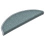 Stair tread mats 15 pcs blue 56x17x3 cm by vidaXL, Stair mats - Ref: Foro24-322362, Price: 55,25 €, Discount: %