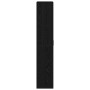 Vitrina Roble negro 80 x 35 x 180 cm Madera contrachapada