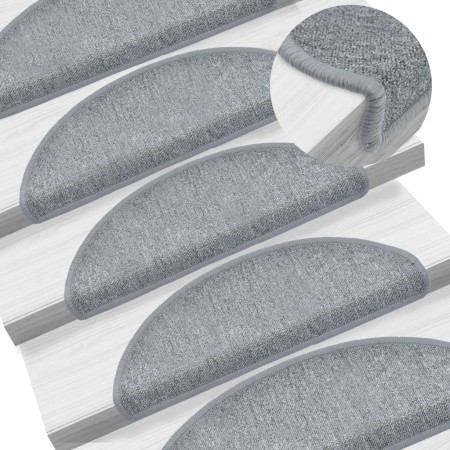 Stufenmatten 10 Stück hellgrau 65x24x4 cm von vidaXL, Treppenmatten - Ref: Foro24-149757, Preis: 49,15 €, Rabatt: %