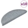 Stair mats 10 units light gray 65x24x4 cm by vidaXL, Stair mats - Ref: Foro24-149757, Price: 49,15 €, Discount: %