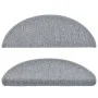 Stair mats 10 units light gray 65x24x4 cm by vidaXL, Stair mats - Ref: Foro24-149757, Price: 49,15 €, Discount: %