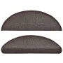 Stair treads 10 units brown coffee 65x24x4 cm by vidaXL, Stair mats - Ref: Foro24-149759, Price: 43,75 €, Discount: %