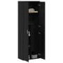 Highboard Roble negro 60 x 35 x 180 cm Madera contrachapada