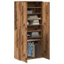 Highboard Madera Vieja 80 x 39 x 178 cm Madera contrachapada