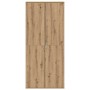 Highboard Roble artisan 80 x 39 x 178 cm Madera contrachapada