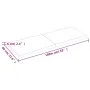 Tablero de mesa madera maciza borde natural 160x60x(2-6) cm de vidaXL, Tableros para mesas - Ref: Foro24-363907, Precio: 91,6...
