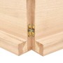 Massivholz Tischplatte mit natürlichem Rand 180x40x(2-6) cm von vidaXL, Tischplatten - Ref: Foro24-363909, Preis: 75,19 €, Ra...