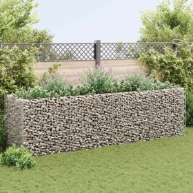 Arriate de gaviones de acero 360x90x100 cm
