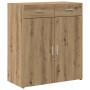 Armario de almacenamiento Roble artisan 80 x 42.5 x 93.5 cm