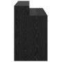 Escritorio Roble negro 120 x 55 x 91 cm Madera contrachapada