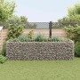 Arriate de gaviones de acero 360x90x100 cm