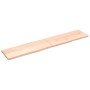 Massivholz Tischplatte mit natürlichem Rand 200x40x(2-4) cm von vidaXL, Tischplatten - Ref: Foro24-363914, Preis: 68,35 €, Ra...