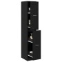 Armario de Boticario Roble negro 30 x 41 x 174.5 cm