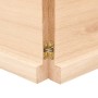 Massivholz Tischplatte mit natürlichem Rand 200x40x(2-4) cm von vidaXL, Tischplatten - Ref: Foro24-363914, Preis: 68,35 €, Ra...