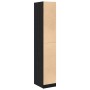 Armario de Boticario Roble negro 30 x 41 x 174.5 cm