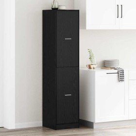 Armario de Boticario Roble negro 40 x 41 x 174.5 cm