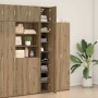 Gabinete de Almacenamiento Slim Roble artisan