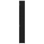 Gabinete de Almacenamiento Slim Roble negro 30 x 42.5 x 225 cm