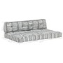 Cojín para sofá de palés tela gris patchwork de vidaXL, Cojines para sillas y sofás - Ref: Foro24-287718, Precio: 143,32 €, D...