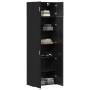 Armario de almacenamiento Roble negro 70 x 42.5 x 225 cm