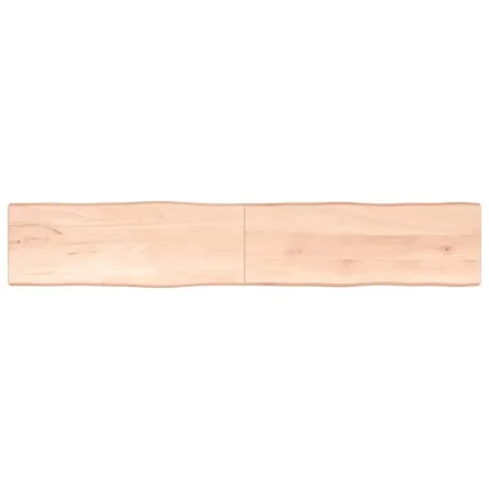 Solid wood table top natural edge 220x40x(2-4) cm by vidaXL, Table tops - Ref: Foro24-363920, Price: 50,58 €, Discount: %